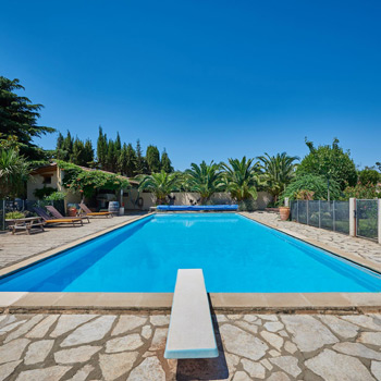 Swimming Pool and diving board