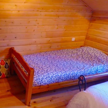 Bedroom at Chalet BeauBois