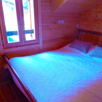 Bedroom at Chalet BeauBois